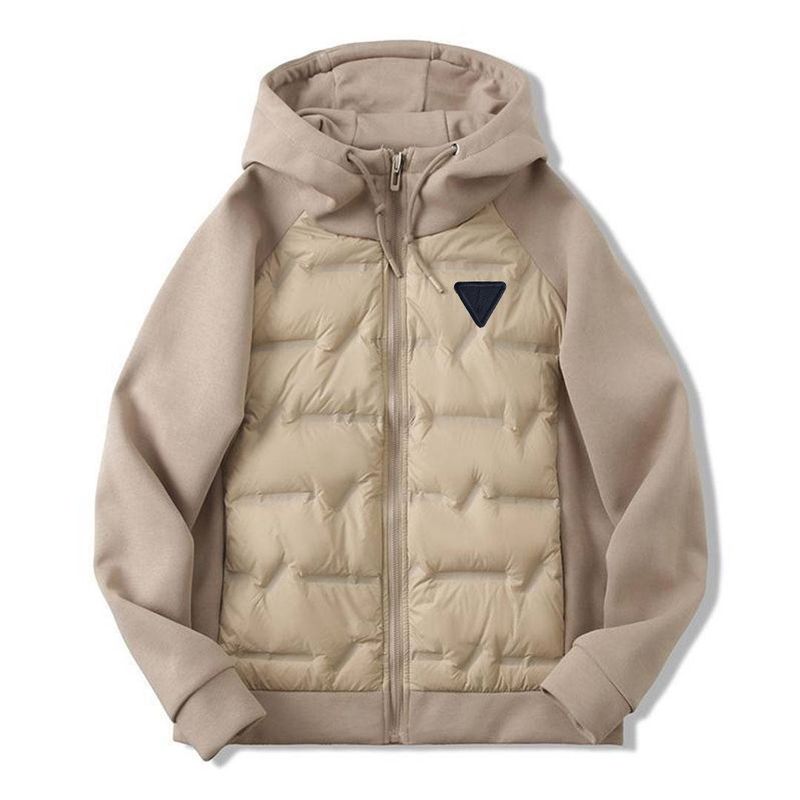 Abbigliamento da uomo 25 nuovi giubbotti invernali caldi in cotone spesso con cappuccio e cerniera di alta qualità_voghion.com