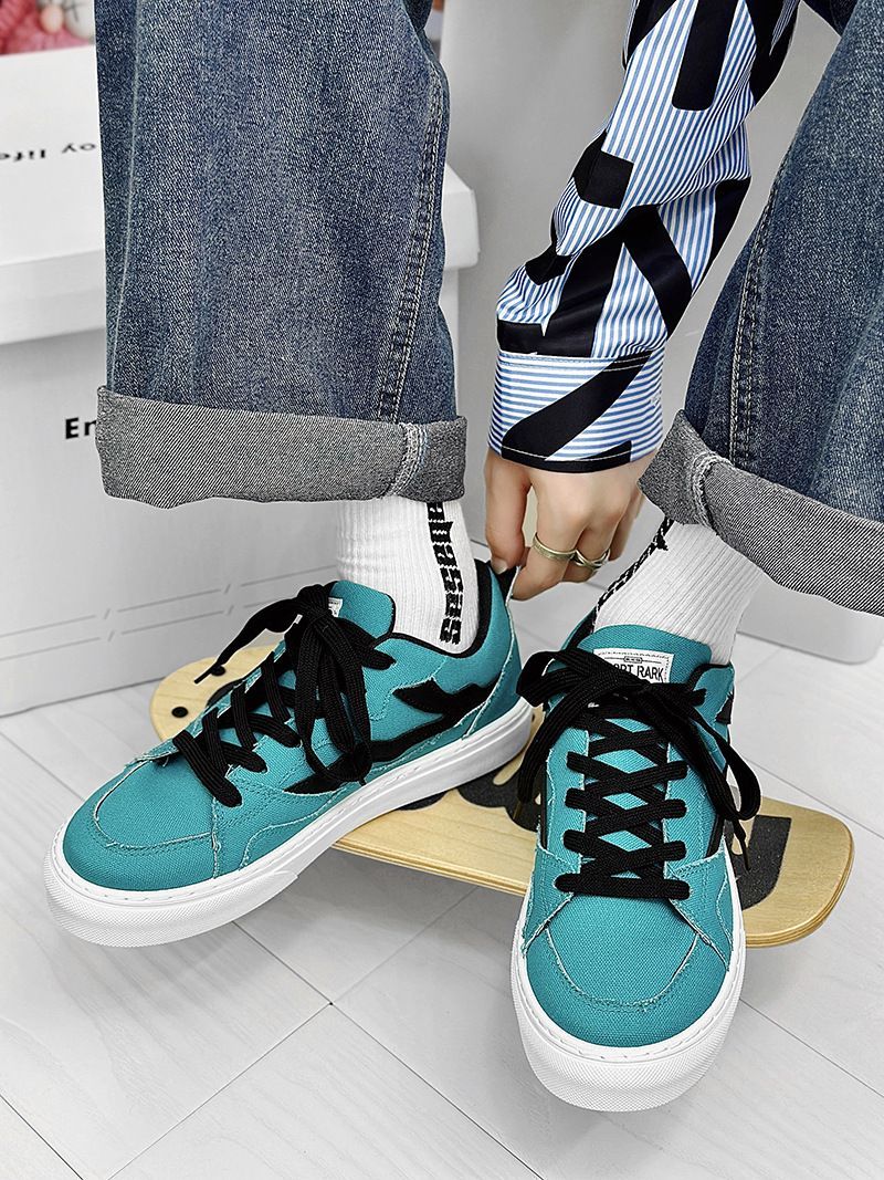 Nye studerende casual lærred herremode surfsko_voghion.com