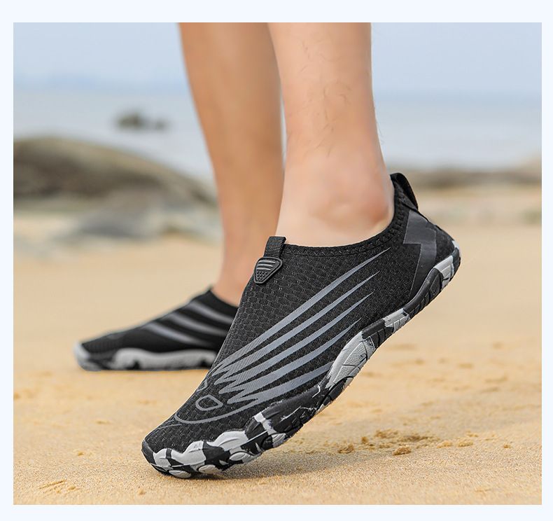 Outdoor New Beach For Men And Women, Water Wading Shoes, Non-Slip, Cut-Resistant, Breathable, Soft Sole, Quick-Drying_voghion.com