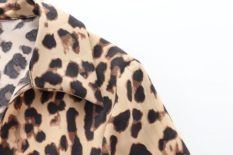 Elegante camicetta in raso con fiocco per donna – Camicia in poliestere elegante e comoda con maniche lunghe e colletto classico_voghion.com