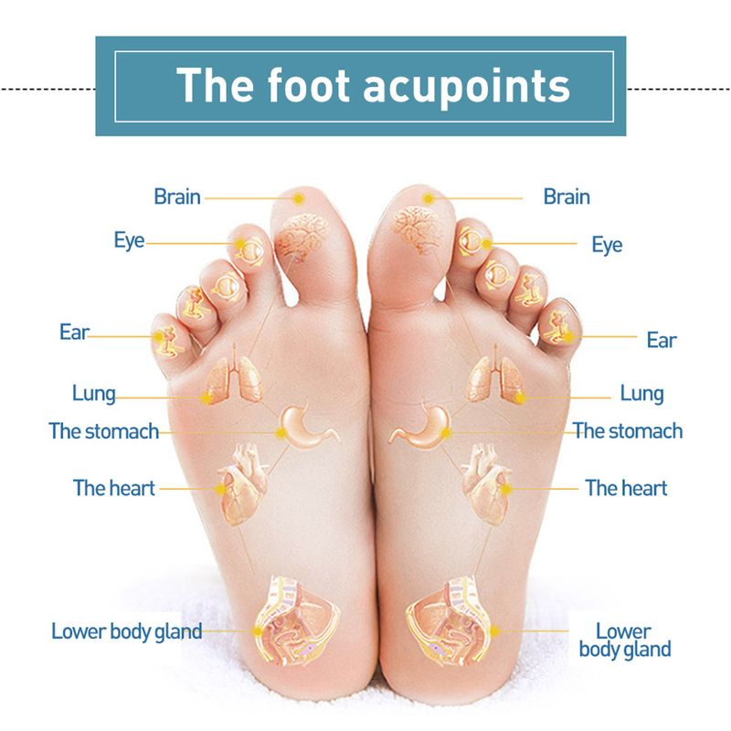 Patchs adhésifs nettoyants pour les pieds, 50 pièces, soins de santé amincissants, maintien de la forme_voghion.com