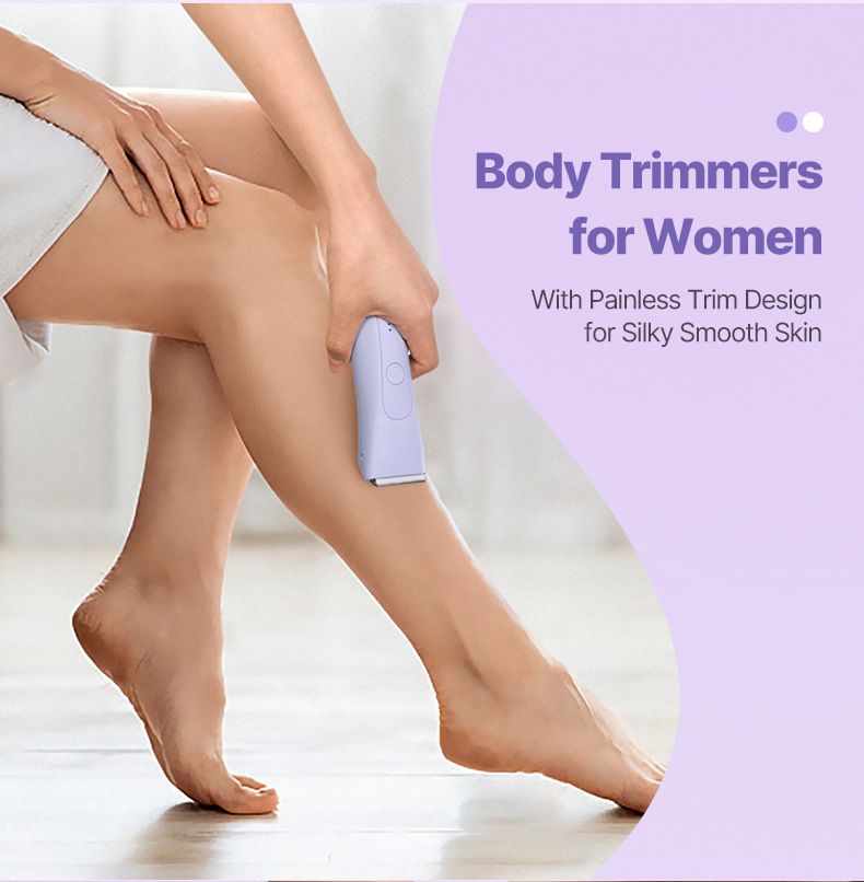 Epilator Hair Shaver Private Parts Shaving Device Armpit Hair Shaving Female Body Hair Trimmer Armpit Full Body Hair Removal Device Electric Shaver_voghion.com
