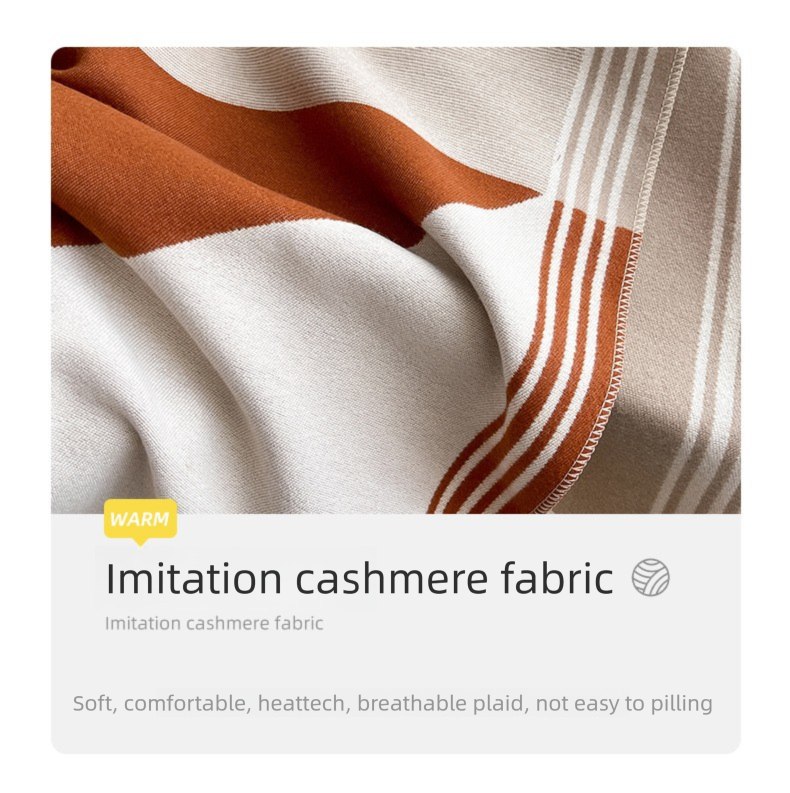 High-end Shawl Scarf For Women, Air-Conditioner Shawl, Outer Cape, Cloak, Thickened And Warm Neck Warmer For Women_voghion.com