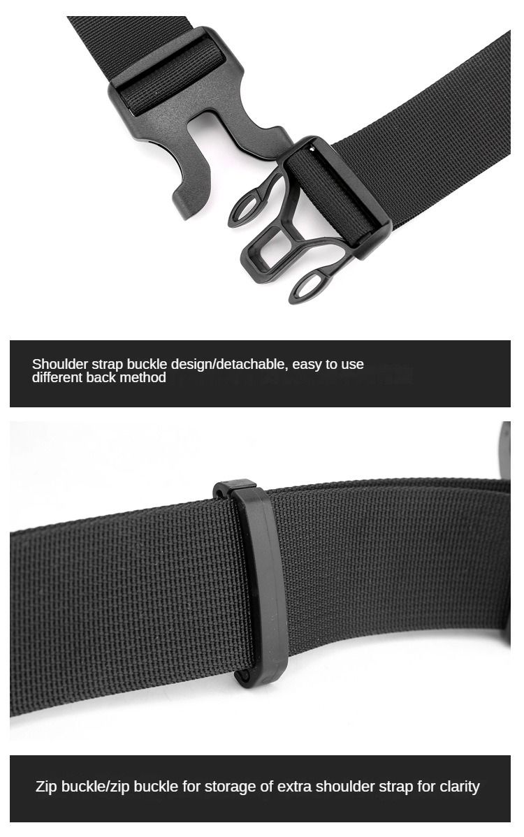 Designer men's fanny pack Multi-functional and Stylish Men's Fanny Pack for Casual Use and Running_voghion.com