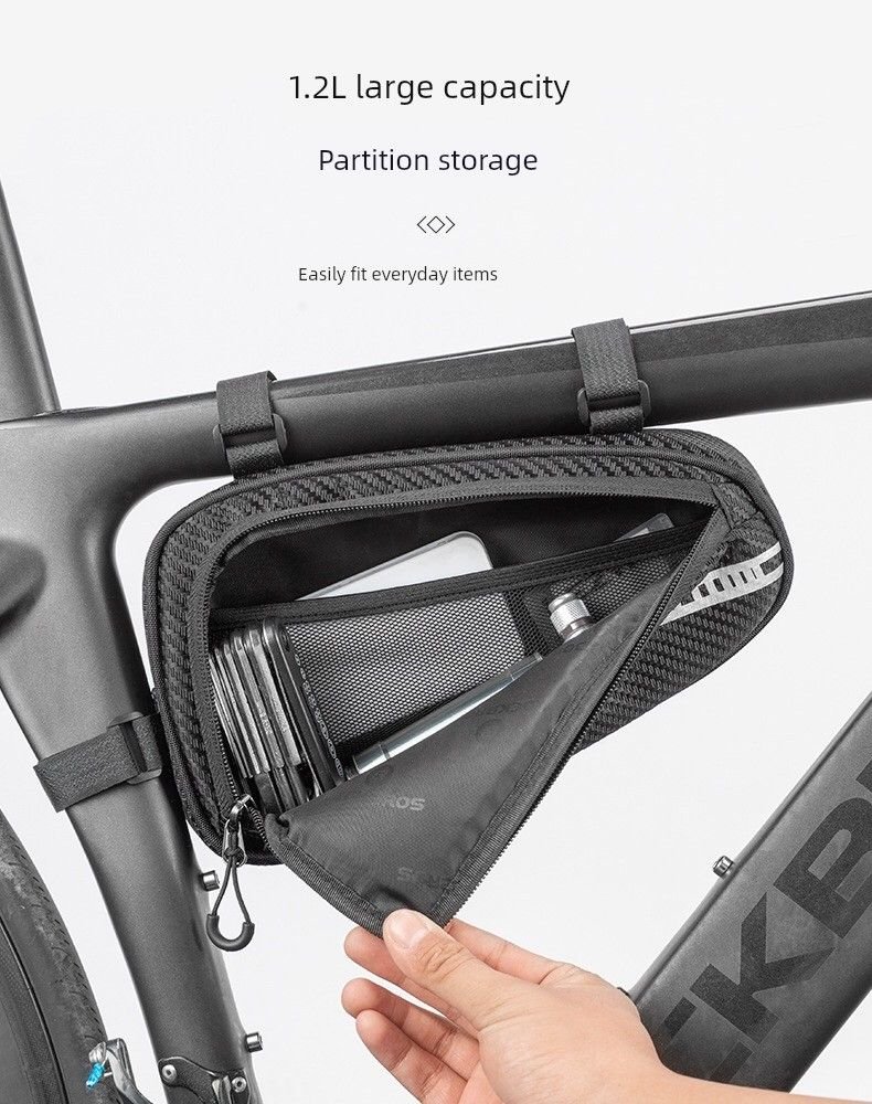 Borsa per attrezzi da bicicletta Rockbros Upper Tube_voghion.com