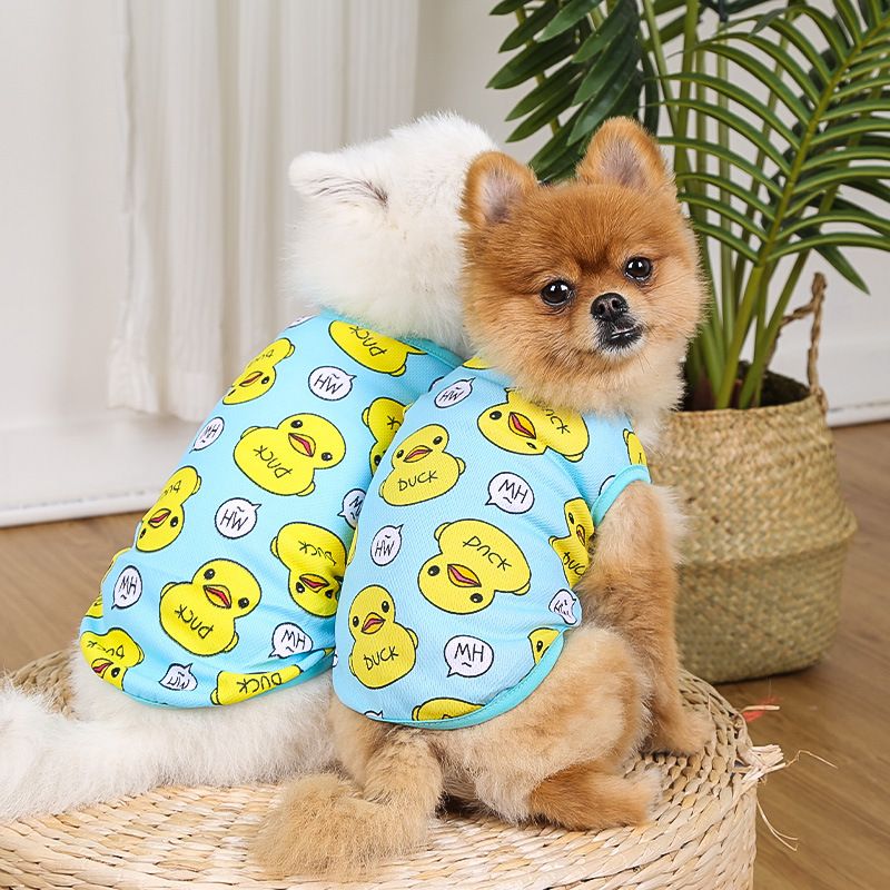 Sommer-Baumwollshirt für Hunde von PawParty Store_voghion.com