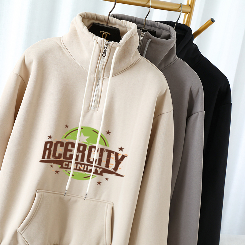 2023 ny sporttröja med halv dragkedja med stativ krage för män höst avslappnad mode jersey trend_voghion.com