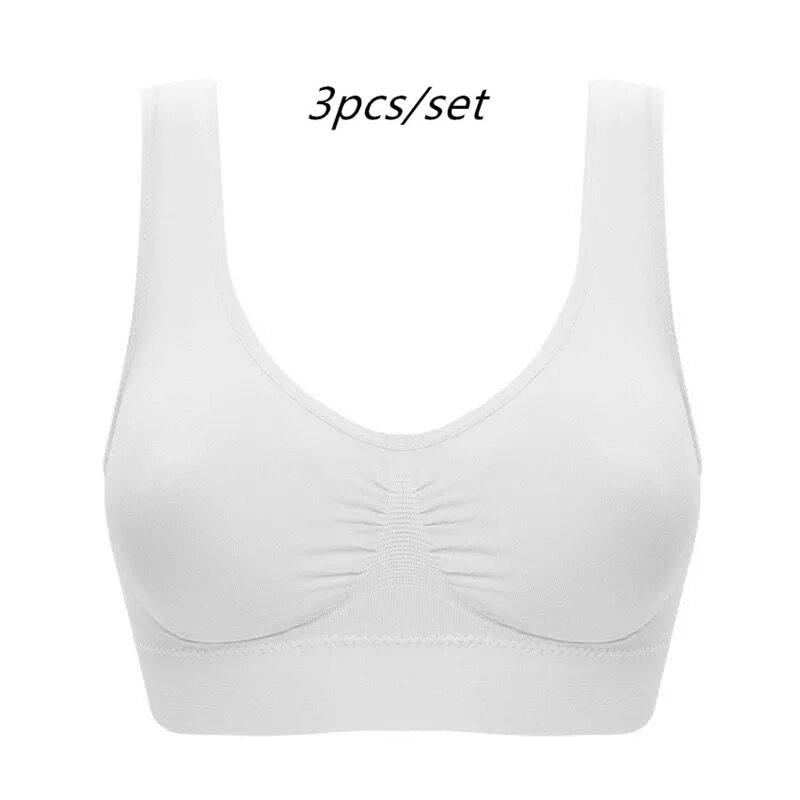 Reggiseno solido senza cuciture Reggiseni senza fili Reggiseni push up Bralette Top Intimo da donna Intimo femminile Reggiseni senza fili Taglie forti_voghion.com