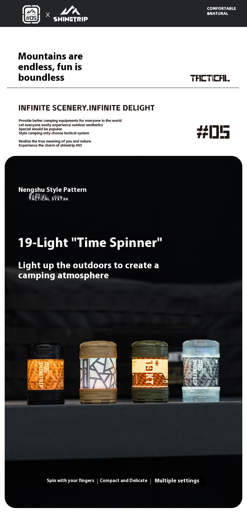 19-LED Rechargeable Camping Lantern - 360° Adjustable Light, 10000mAh Power Bank, IPX5 Waterproof, Compact 8x8x8cm (Multiple Colors)_voghion.com