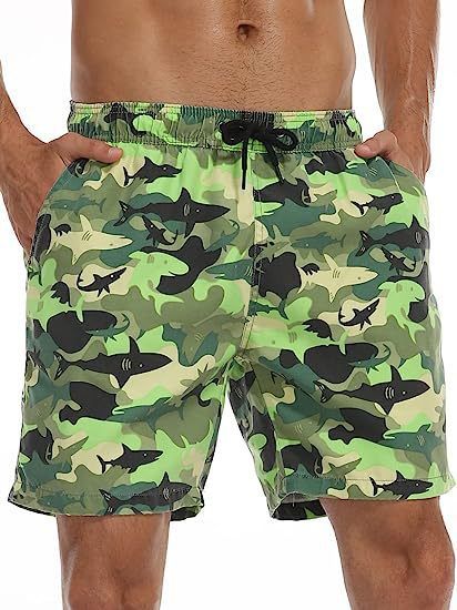 Premium Products Hot Selling Quick Drying Beach 5/4 Swimming Pants, 3D Printed Large Casual Shorts, Men_voghion.com