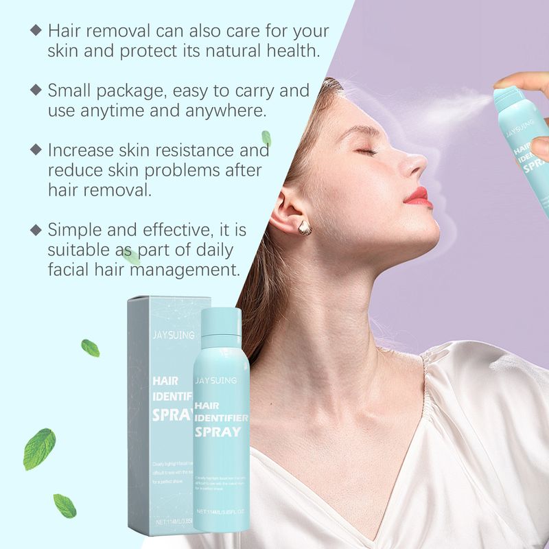 Facial Hair Recognition Spray, Facial Hair Cleansing Gentle Spray_voghion.com