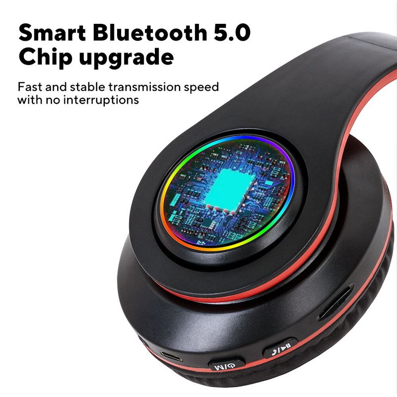 Kabellose Bluetooth-Kopfhörer mit Geräuschunterdrückung, Over-Ear-Kopfhörer-Headset_voghion.com