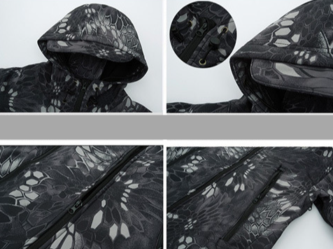 Giacca da boxe da uomo Giacca da ciclismo imbottita antivento Calda giacca a vento tattica Abbigliamento da alpinismo_voghion.com