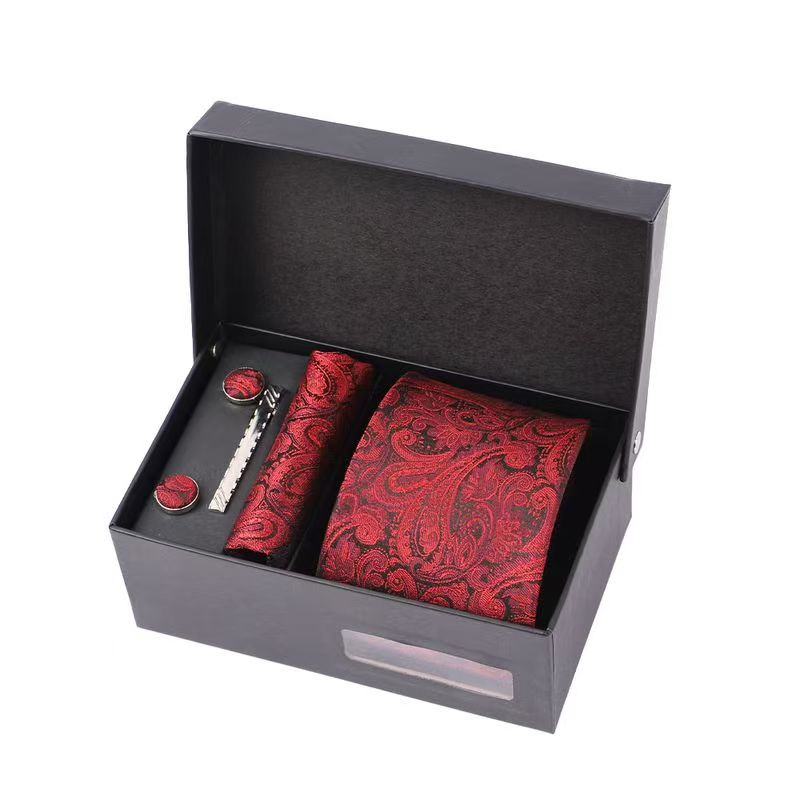 Unisex stropdas heren formele casual vlinderdas geschenkdoosset bruidegom bruiloft Valentijnsdag verjaardagscadeau voor mannen mode_voghion.com