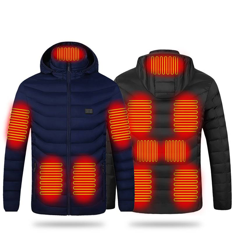 Herren Daunenjacken, Baumwollgefütterte Jacken, Heizanzüge, Jacken, Winterkleidung, Herren Herbst und Winter_voghion.com