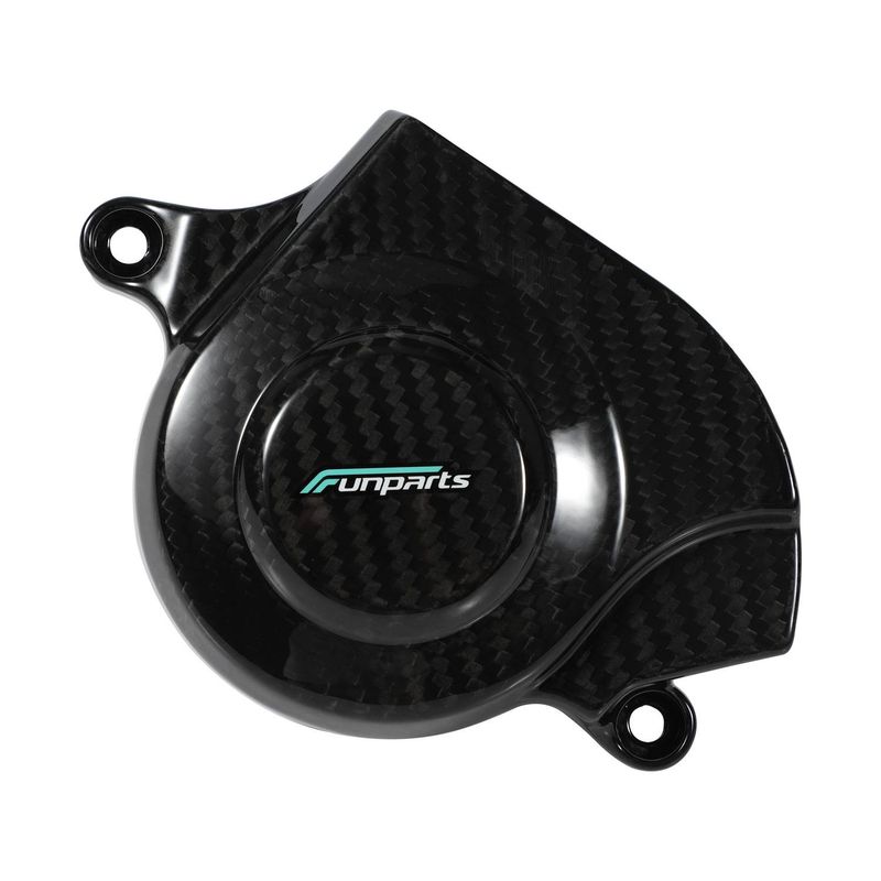 Protector de motor de fibra de carbono para motos de cross y todoterreno: protección ligera y duradera (18,5 x 13,3 x 6 cm)_voghion.com