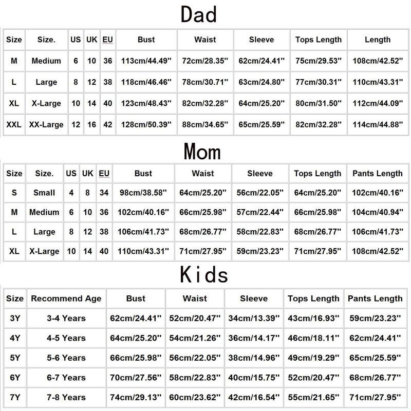 2025 Christmas Parent-child Clothing Long Sleeved Long Pants Checkered Patchwork Printed Home Clothes Christmas Parent-child Clothing Set-Men's Style_voghion.com