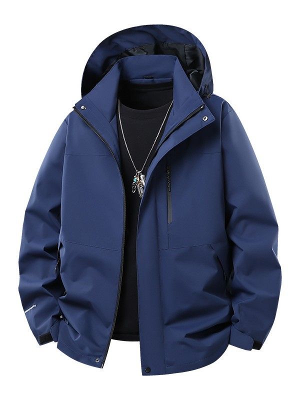 Unisex Waterproof Windbreaker Jacket – Lightweight Outdoor Shell For Hiking & Running (S-XXXL)_voghion.com
