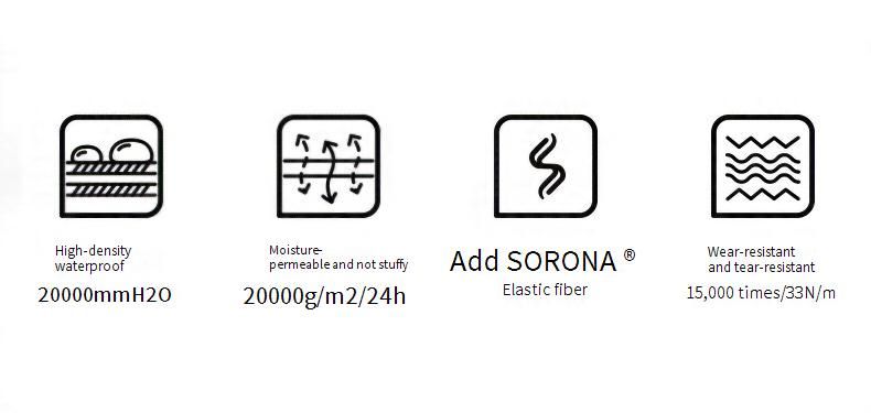 Wasserdichte Skihose für Damen und Herren – Winddichte Thermo-Snowboardhose mit Farbblock-Design_voghion.com