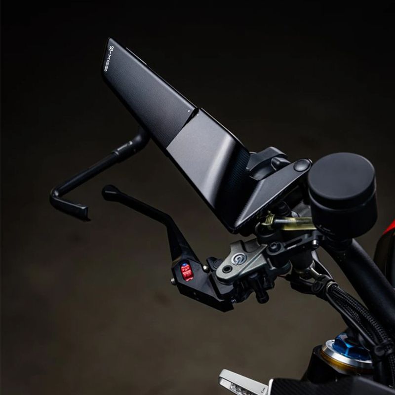 GSX-8s gsx 8s GSX Motosiklet Dikiz Aynası Yeni Winglet Görünmez Döndürülebilir Dikiz Aynası yan aynalar gsx-8s_voghion.com