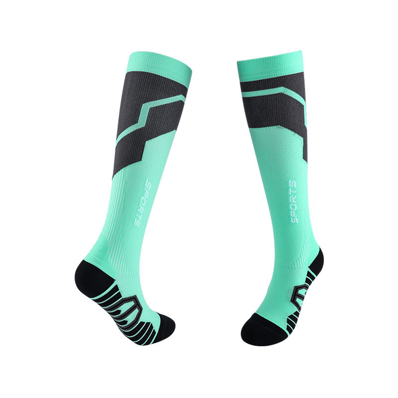 Factory calf socks, pressure socks, women's skipping sports compression socks, women's high-top elastic running socks, men's wholesale_voghion.com