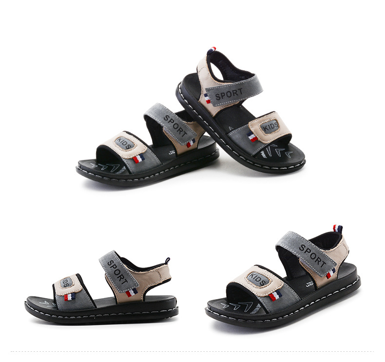 Mutter & Kinder Jungen Sandalen Sommer Klett Kinder Schuhe Mode lässig rindsleder jungen strand_voghion.com