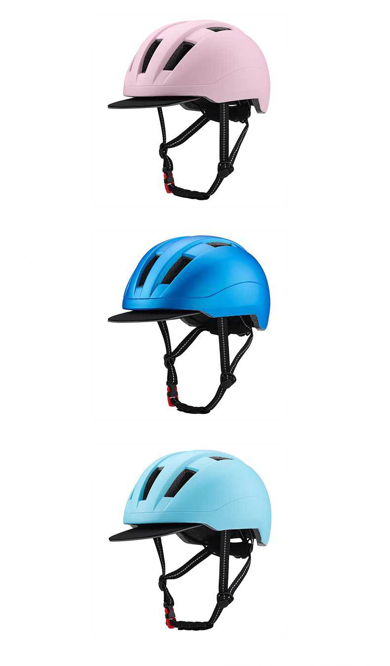 Fritidscykelhjälm för utomhusbruk Ventilerad pendlarcykelhjälm för vuxna_voghion.com