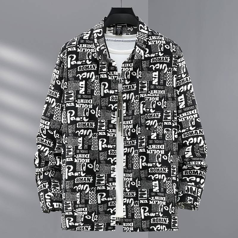 Abbigliamento maschile Uomo grasso camicia floreale a maniche lunghe sottile e larga arrivo più grasso taglia più camicia uomo grasso camicia casual da uomo pollici_voghion.com