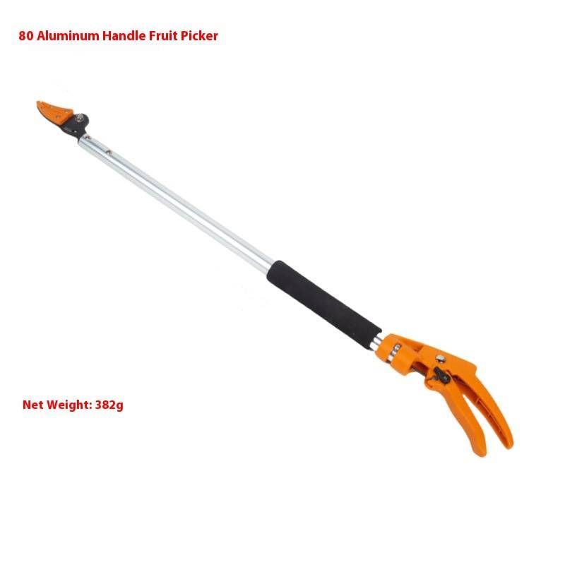 Telescopic Fruit Picker With Lightweight Aluminum Pole & Non-Slip Handle – Ergonomic Gardening Tool For High Branches_voghion.com