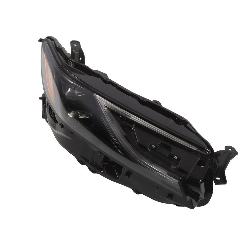 Voor 2025 Toyota Camry XSE XLE Koplamp Rechts Dubbele Lens Lamp Zwart LED_voghion.com