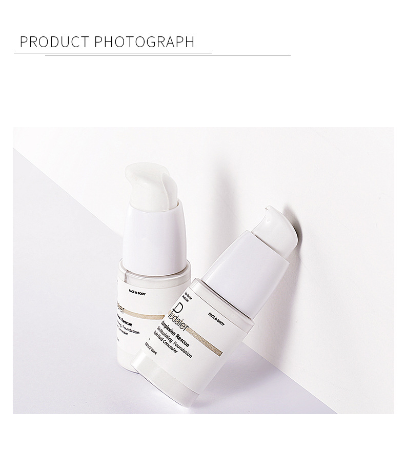 Portable Lightweight Airy Pudaier Color-Changing Foundation Liquid Long-Lasting Brightening Concealer For All Skin Types_voghion.com