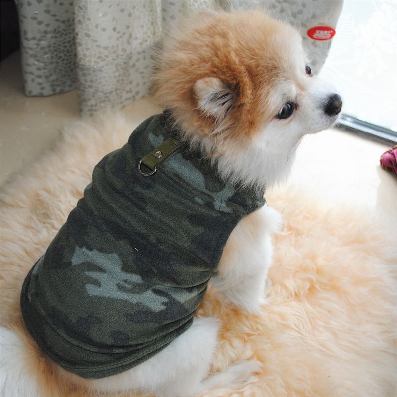 Abbigliamento per animali domestici diretto dalla fabbrica, per cani, autunno e inverno, in pile polare, fibbia di trazione, 27 colori brevettati, saranno oggetto di indagine_voghion.com