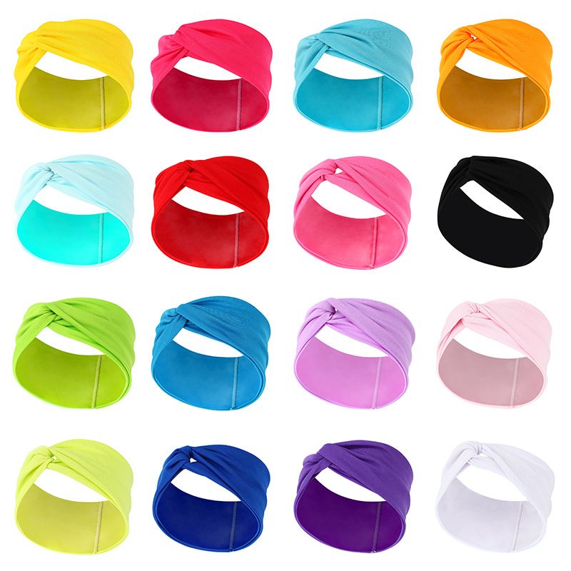 fasce a tesa larga, fasce a croce annodate, fasce a due colori con nodi, copricapi a corona, accessori per capelli_voghion.com