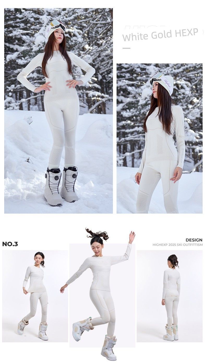 Men Women Mountaineering Outdoor Warm Keeping Sports Quick-Drying Sweat-Wicking Clothing_voghion.com