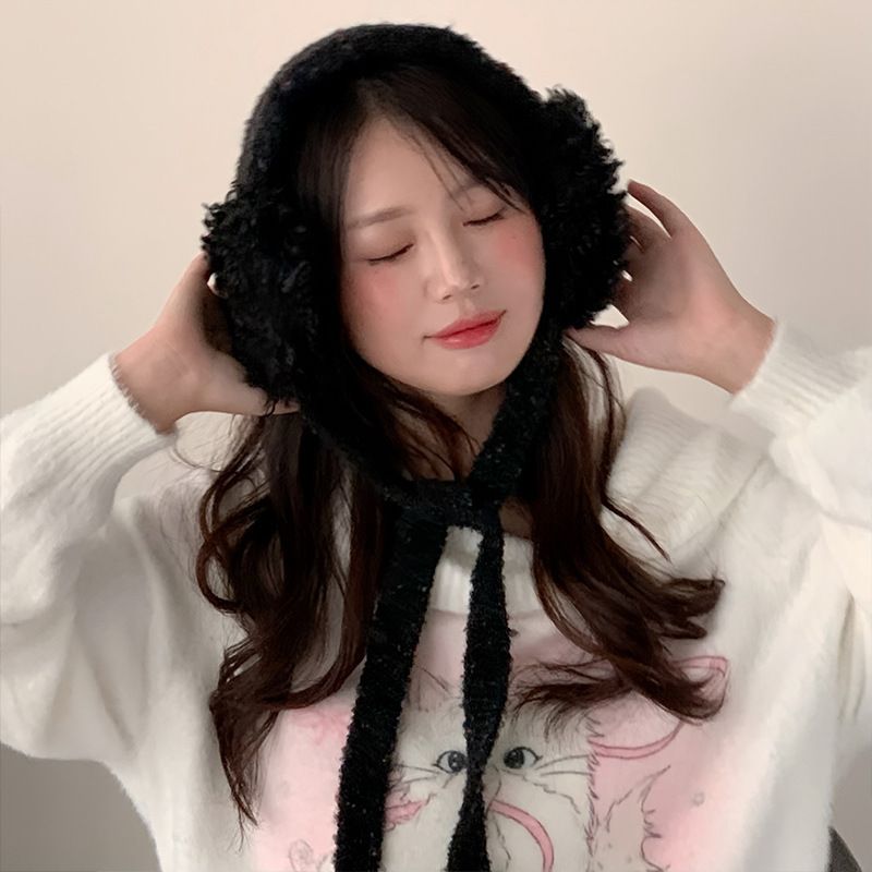 Women's Shearling Fleece 2025 New Winter Earmuffs Stylish And Versatile_voghion.com