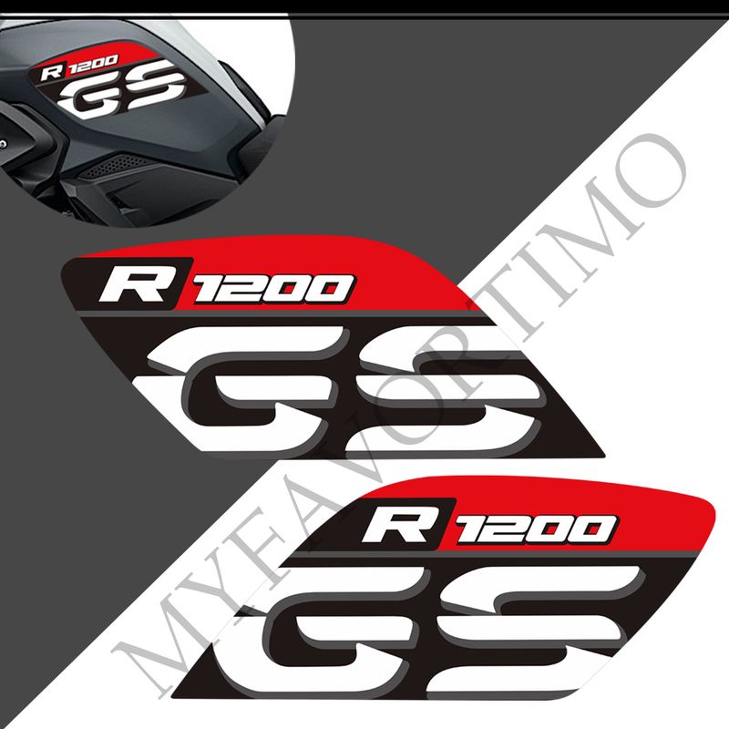 Motorrad Für R1200GS R1200 R 1200 GS LC Rallye Rally Verkleidung Kotflügel Handschild Windabweiser Tank Pad Aufkleber Aufkleber_voghion.com
