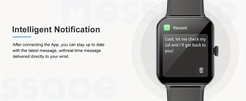 Έξυπνο ρολόι Blackview για άνδρες και γυναίκες, το πιο πρόσφατο υψηλής ευκρίνειας γυμναστήριο 4,7 cm με περισσότερες από 100 λειτουργίες άθλησης, συμβατό με Android και iPhone_voghion.com