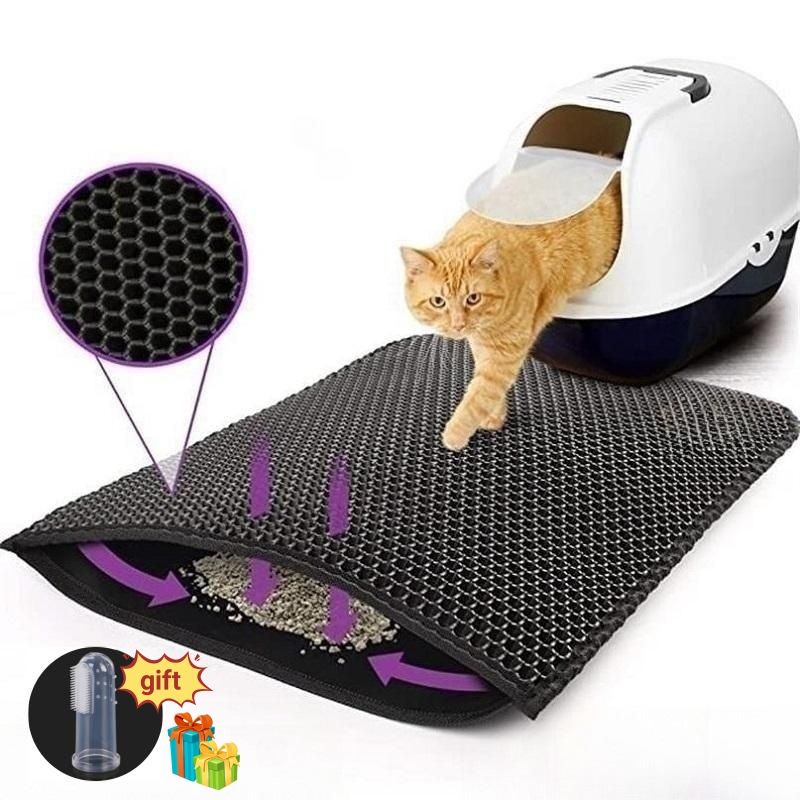 Waterproof Cat Litter Mat By PawParty Store_voghion.com