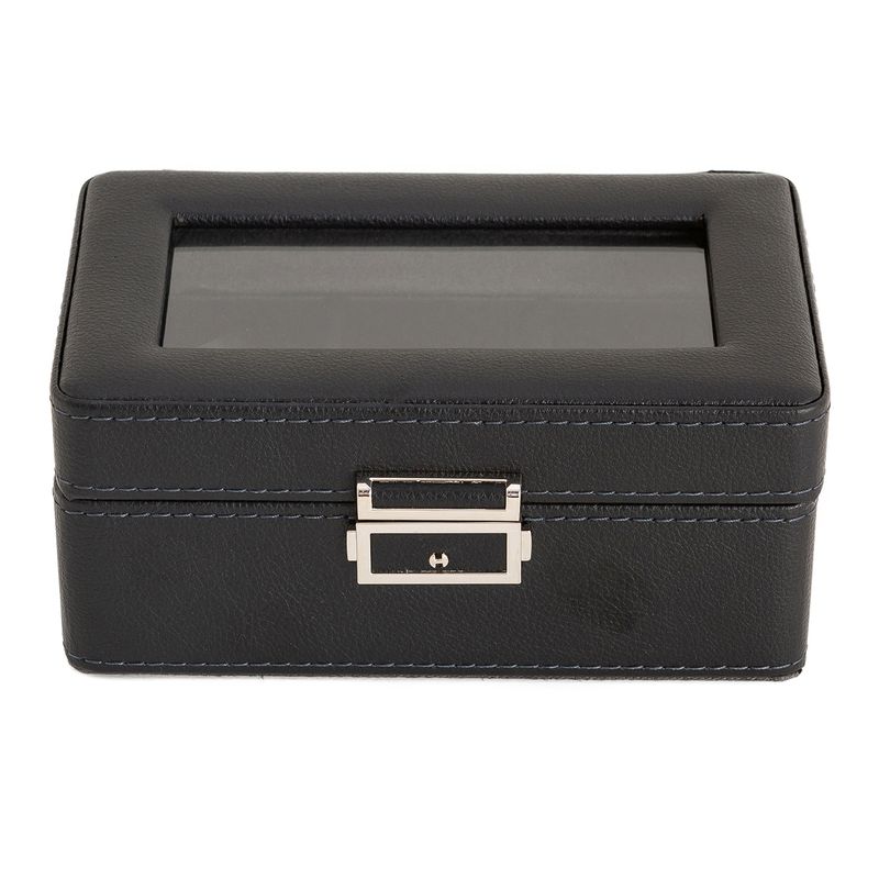 Black Green New Lychee Pattern High End Watch Box 3 Bit 6 Bit 12 Bit Double Layer Watch Jewelry Storage Box_voghion.com