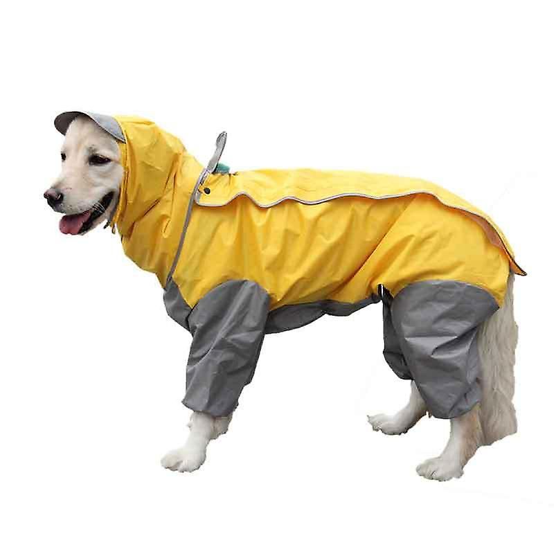 Manteau de pluie imperméable pour chien - Veste imperméable pour chien - Gilet de sécurité pour chien - L_voghion.com