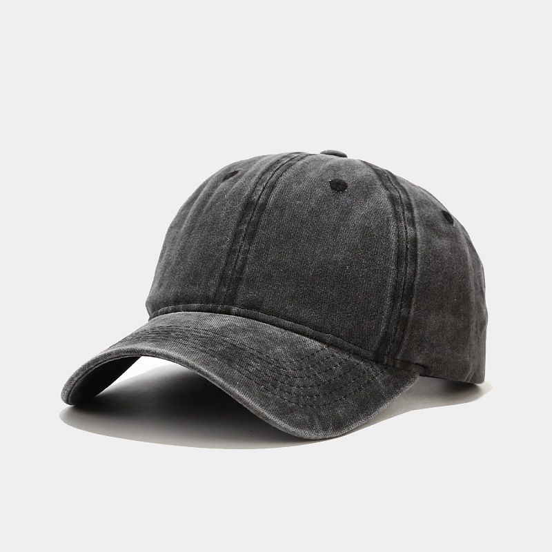 INS Washed Baseball Unisex Outdoor Vielseitige Duckbill Cap Trendy Einfache Hut Anpassbare_voghion.com