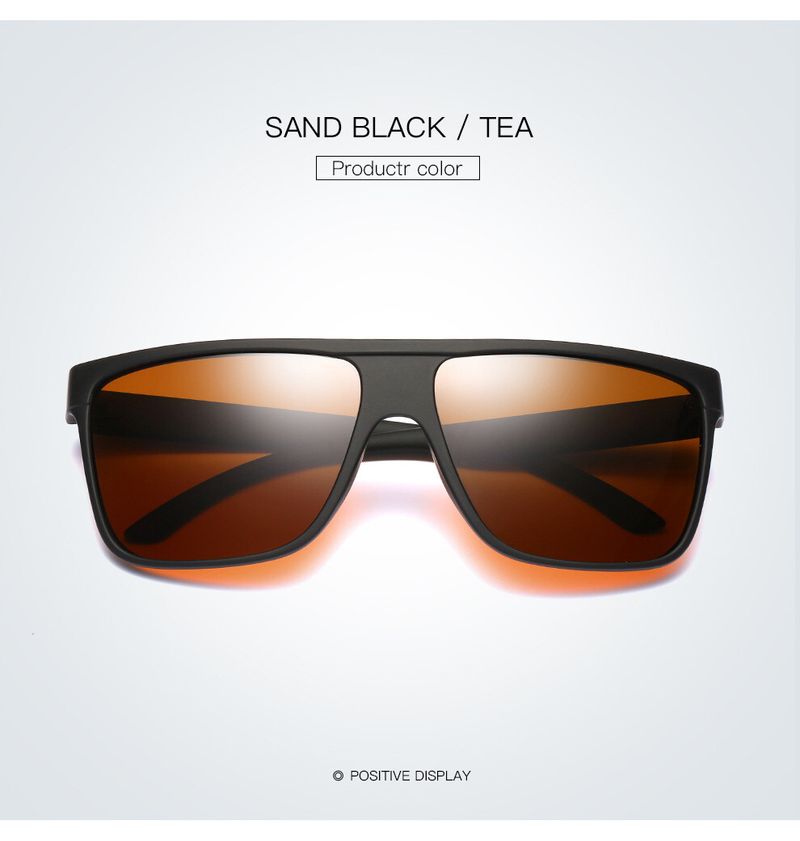 Quadratische polarisierte Sonnenbrille für Herren und Damen, Sport, Autofahren, Outdoor-Sonnenbrille_voghion.com