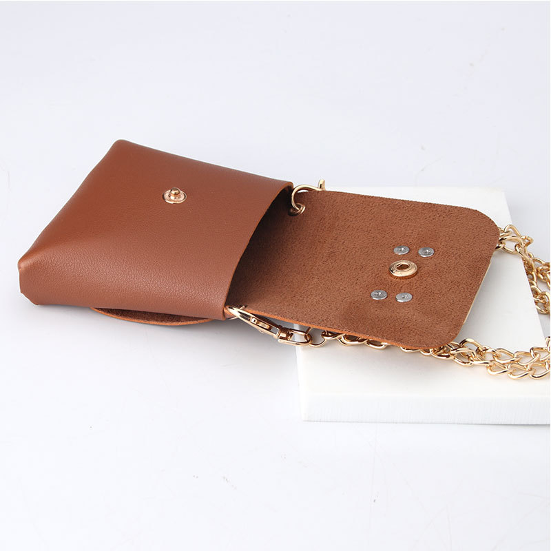 Damengürtel im koreanischen Stil, lässig und modisch, Mini-Hüfttasche, Kette, kleine Tasche, ins Modetrend, vielseitige Gürtel-Hüfttasche_voghion.com