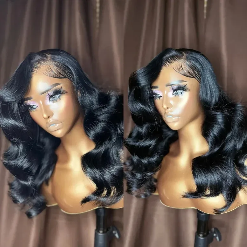200 Densitet Bob Kropbølge HD Lace Front Ægte Hår Paryk Brasiliansk Remy Transparent Kort Lace Frontal Parykker Kvinder_voghion.com