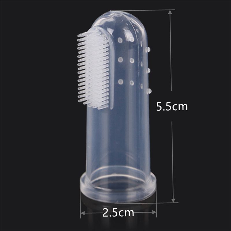 Soft Finger Toothbrush Pets, Puppies, Dogs, Teddy, Bulldog, Plush Toy, Toothbrush, Tartar, Bad Breath For Dog Care, Cat By PawParty Store_voghion.com