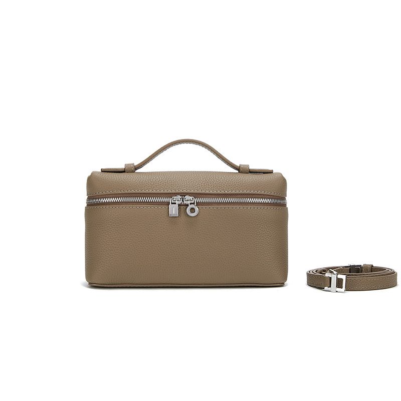 2024 New Handbag Single Shoulder Crossbody Fashion Soft Leather Top Layer Cowhide Small Versatile Elegant Lunch Box Bag_voghion.com