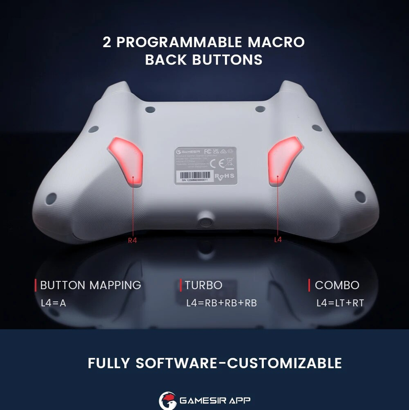 GameSir T4 yclone Pro Kablosuz Denetleyici Bluetooth Gamepad Hall Etkisi ile Nintendo Switch iPhone Android Telefon için_voghion.com