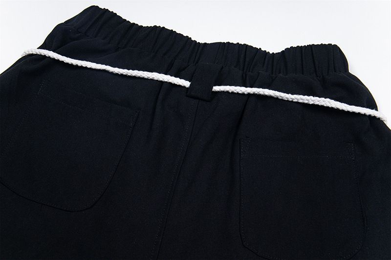 Herren Hip-Hop Loose Fit Freizeithose Gerade Bein Jogger mit Mehreren Taschen Bequemer Baumwollstrick Für Streetwear & Tanz _voghion.com