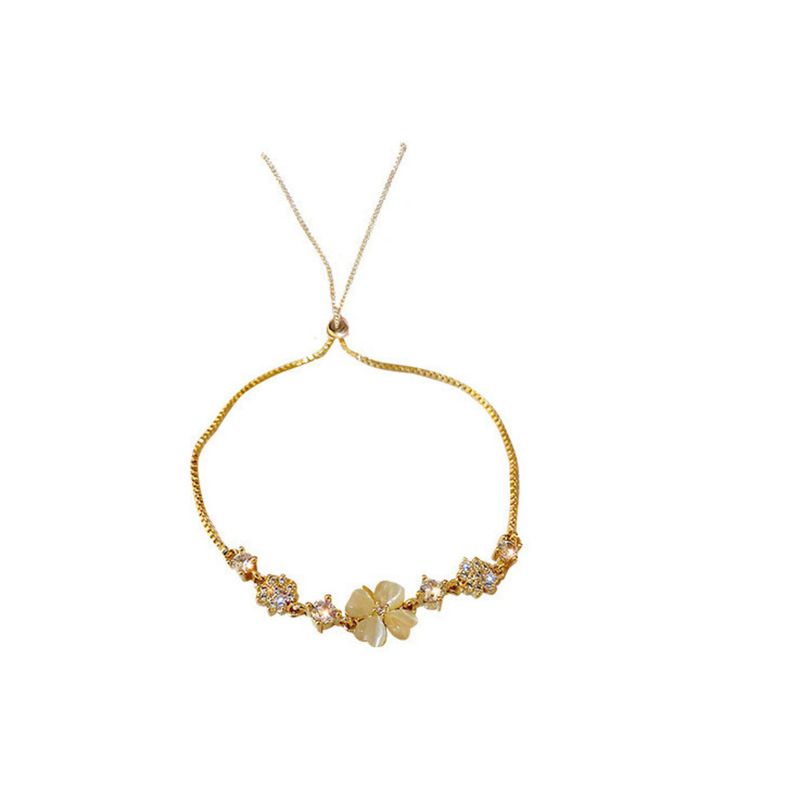 Hot Selling Versatile Pearl Female Instagram Style, Niche, High-end Feel, Titanium Steel Couple Bracelet, And Bracelet_voghion.com