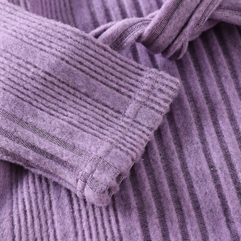 Anzug für Mutter und Kind, Mädchen, langärmelig, lässiger Strickpullover, mehrfarbig, ausgestellte Hose, Pullover, zweiteiliger Anzug_voghion.com